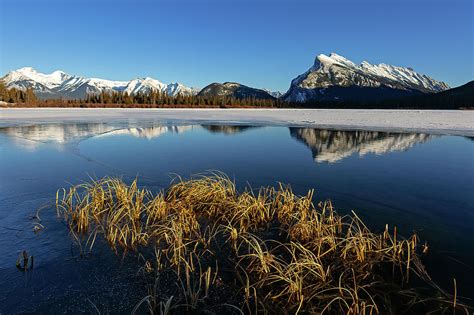 Vermillion Lakes Winter View Photograph By Jack Bell Fine Art America