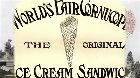 The Surprising History Of The Ice Cream Cone And A World S Fair Youtube