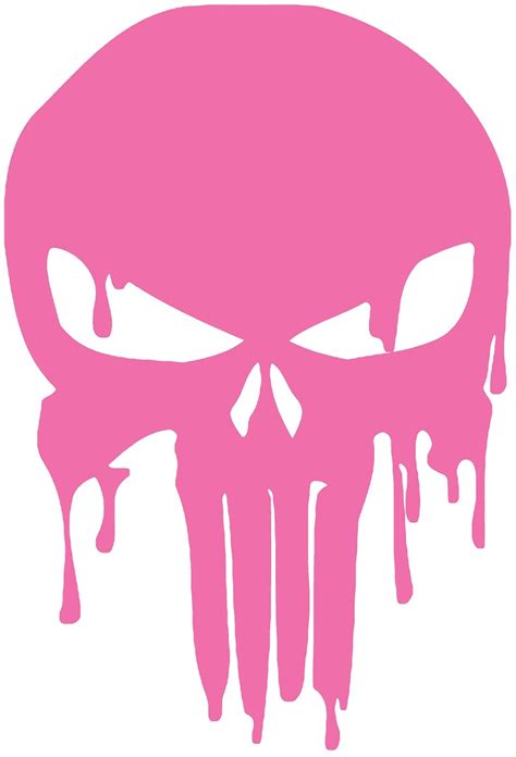 Punisher Skull Vinyl Decal Car Truck Pc Laptop Sticker Etsy