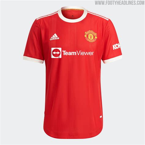 Manchester United 21 22 Home Kit Released Footy Headlines
