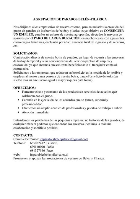 Siguiente Carta Para Ofrecer Servicios Microcreditos Cajasol
