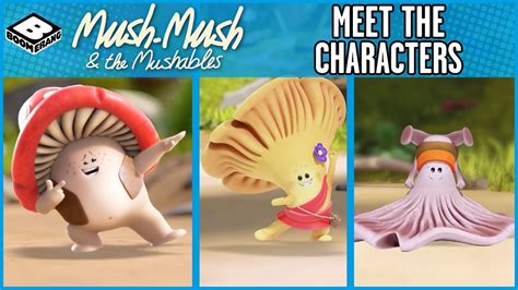 mush mush and the mushables meet the characters boomerang uk 🇬🇧 youtube