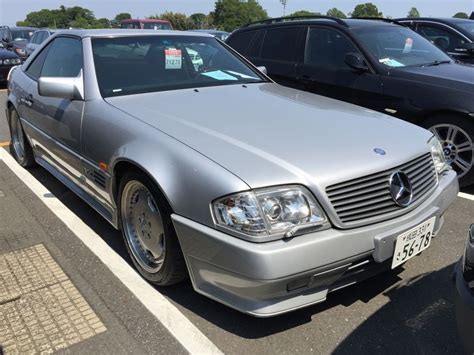 We'll take ours with amg monoblocks, please. Mercedes Benz AMG SL600 : Japanese Car Auctions : Blue ...