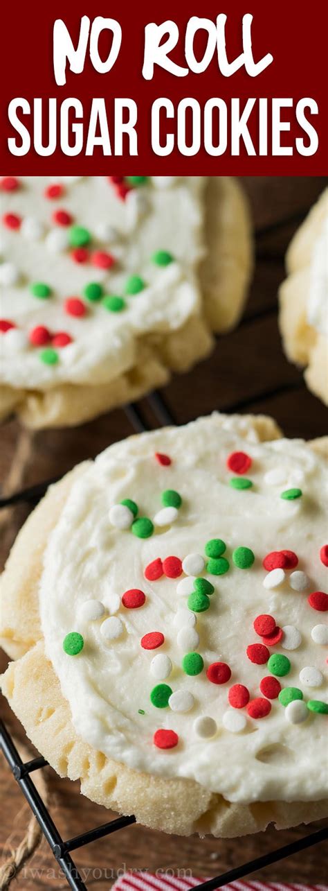 Add granulated sugar and brown sugar and process until thoroughly blended into butter, about 1 minute. No Roll Sugar Cookie | Recipe | Sugar cookies recipe, Rolled sugar cookies, Cookie recipes