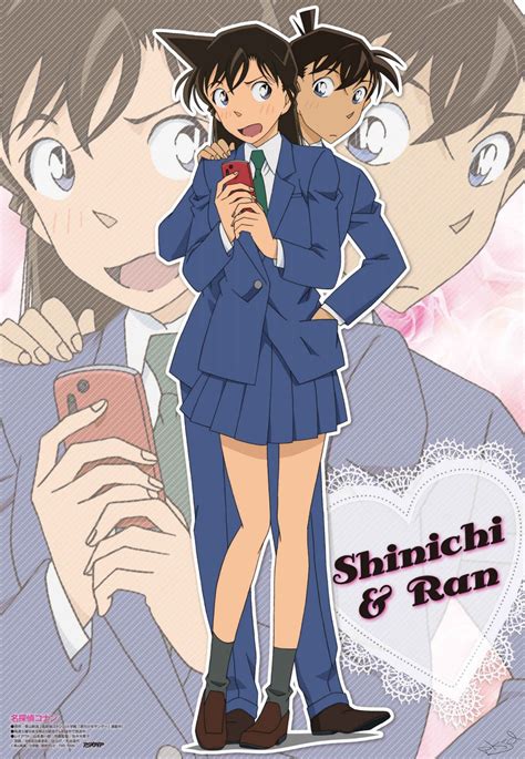 Kudo Shinichi Mouri Ran Đang Yêu Anime Phim Hoạt Hình