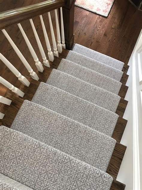 A Modern Touch Of A Stair Runner For An Elegant Home Over In Hanover