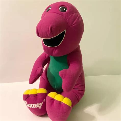 Vintage 1996 Playskool Talking Barney Plush Dinosaur 18 Inch Doll 22