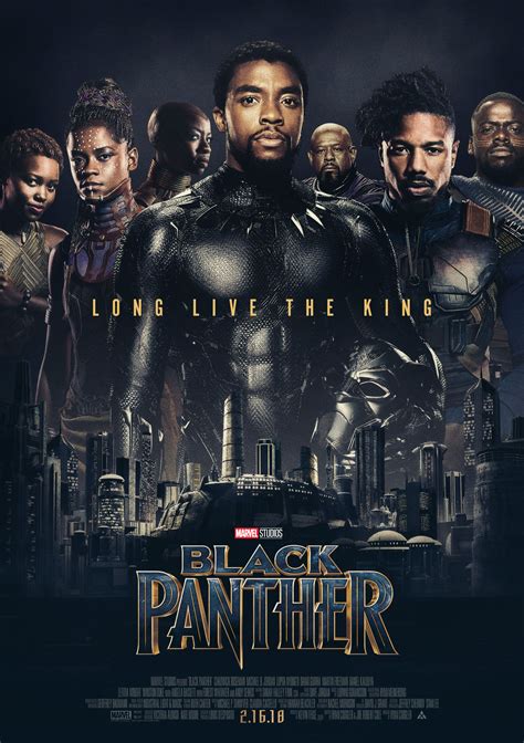 Black Panther Poster By Alecxps Black Panther Movie Poster Black