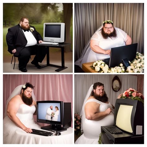 Redditor marries his computer : r/weirddalle