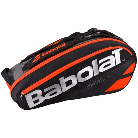 Shop our tennis bags range, including tennis racket bags, backpacks, duffle bags & more. Babolat Pure 6 Racket Bag - Black/Red - Tennisnuts.com