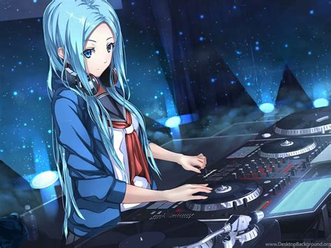 Dj Anime Girl Wallpapers Hd For Desktop Of Nightcore Anime Desktop