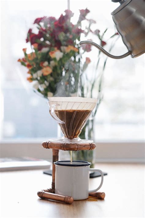 One Cup Coffee Pour Over Stand Etsy Coffee Pour Over Stand Coffee