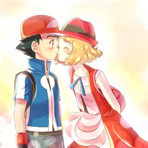 Whats Your Reaction To The Ash X Serena Kiss Anime Amino