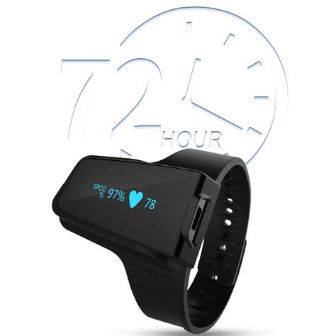 Checkme O2 Wrist Continuous Oxygen Monitor Tracking Sleep For 72 Hours