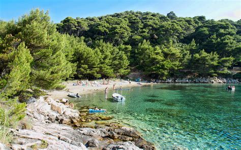 Saplunara Beach Dalmatia Croatia World Beach Guide
