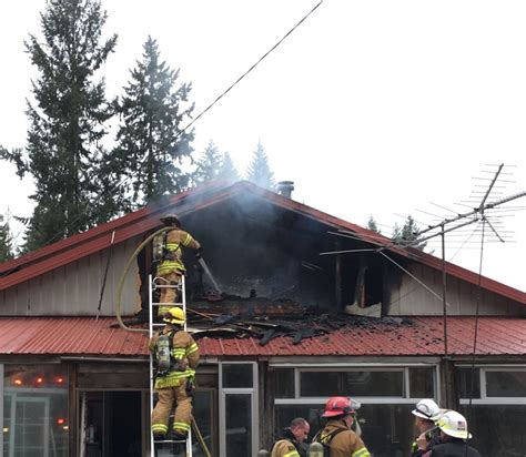 Fire Heavily Damages Old Ridgefield Area Home The Columbian