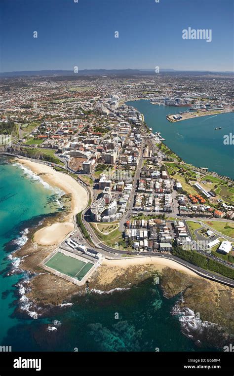 Newcastle Ocean Baths And Newcastle Beach Newcastle New South Wales