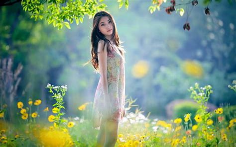 Background Nature With Girl Pictures MyWeb