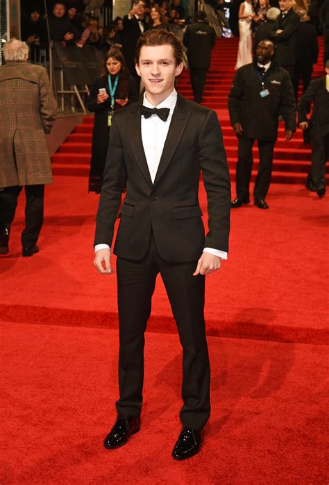 Tom Holland It May Be Freezing In London But The Bafta Awards Red