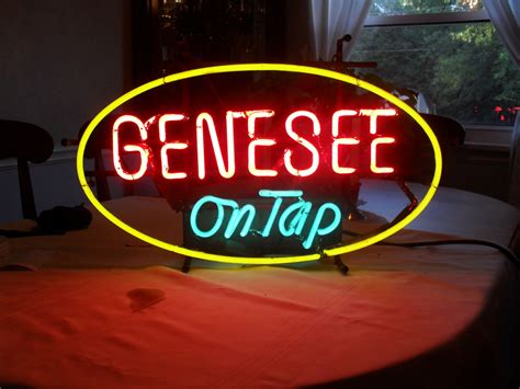 Vintage Genesee Beer Neon Sign Collectors Weekly