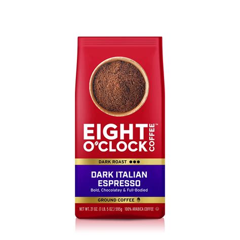 Dark Italian Espresso Ground Eight Oclock Coffee