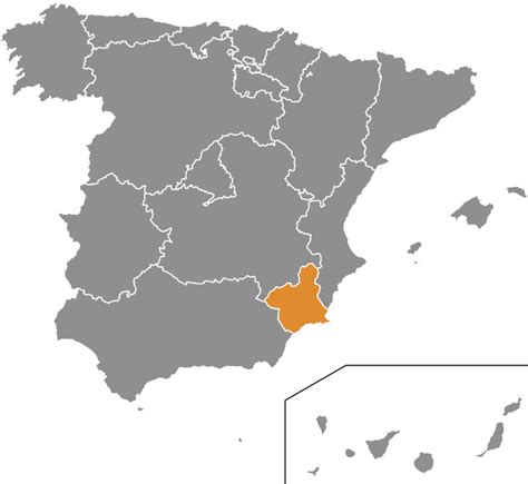 Image Map Of Murcia
