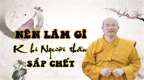 Khi Có Người Thân Sắp Chết Nên Làm Gì Thầy Thích Trúc Thái Minh Youtube