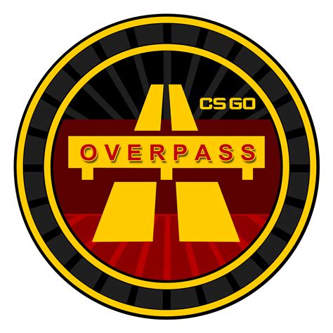Escudo Mapa Overpass Cs Go