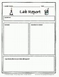 Get Free Printable Lap Reports | Science For Kids, Science In Science ...