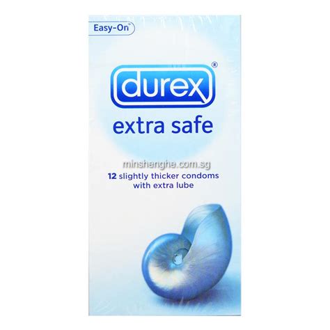 Durex Extra Safe Condom 12 Slightly Thicker Condoms With Extra Lube