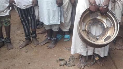 nigerian torture house hundreds freed in kaduna police raid bbc news