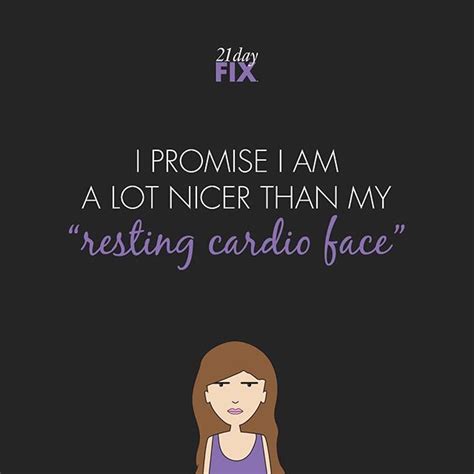 Because Cardio Is Hardio Right 😜 ⠀ ⠀ 21dayfix Workout Quotes Funny