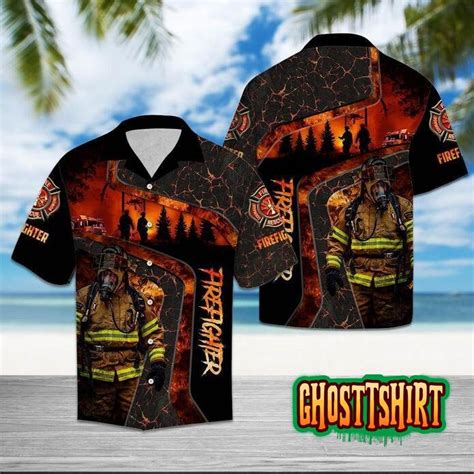 Firefighter Life 911 Hawaiian Shirt