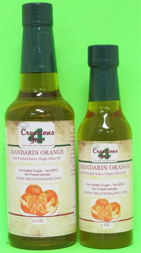 Mandarin Orange Olive Oil