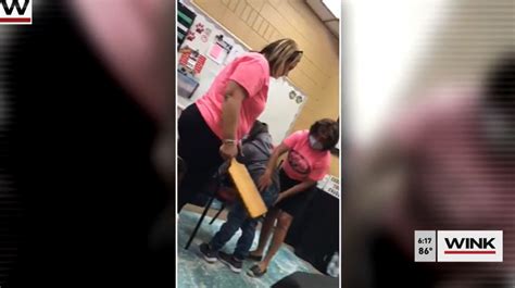 Florida Teacher Caught On Camera Hitting 6 Year Old Girl With Paddle