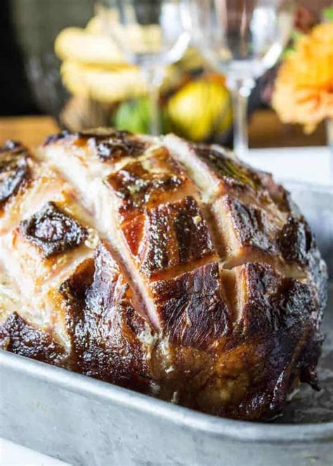 Baked Ham With Citrus Glaze Beyond The Chicken Coop