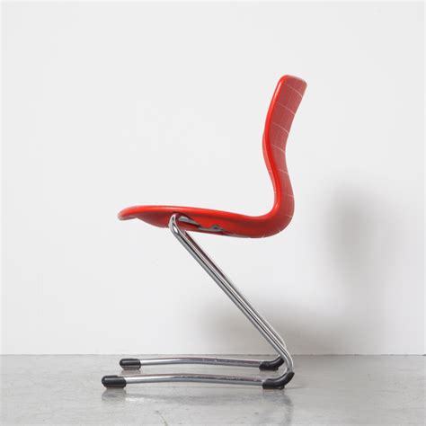 Pantoswing Lupo Chair Verner Panton Red ⋆ Neef Louis Design Amsterdam