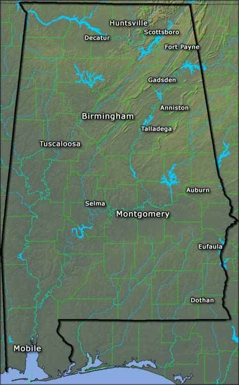 Map Of Alabama State Parks Maps Catalog Online
