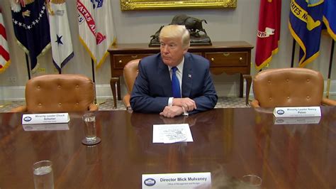 Trump Chides Schumer And Pelosi For Not Meeting With Him The