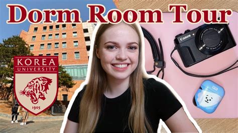 Dorm Room Tour Korea University Cj International House Youtube