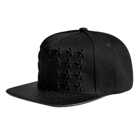 2017 fashion snapback hip hop hat tide right full embroidery five pointed star baseball cap hip