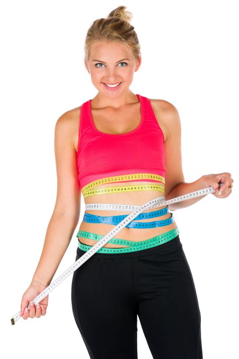 Fit Woman With A Tape Free Stock Photo Public Domain Pictures