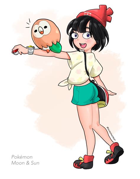 Pokemon sun and moon versions introduce the seventh generation of pokemon in the alola region. Alola Female Trainer -AKA Chicken Chan- by DavidGongora on ...