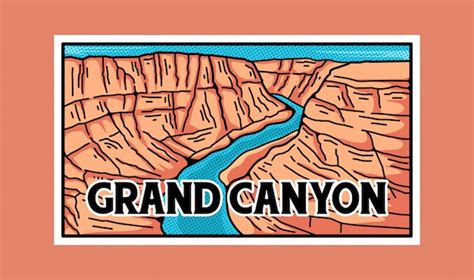 Premium Vector Grand Canyon National Park Sticker