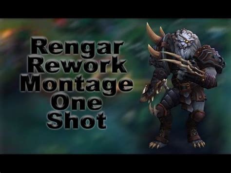 ASSASSIN REWORK Rengar Montage One Shot YouTube