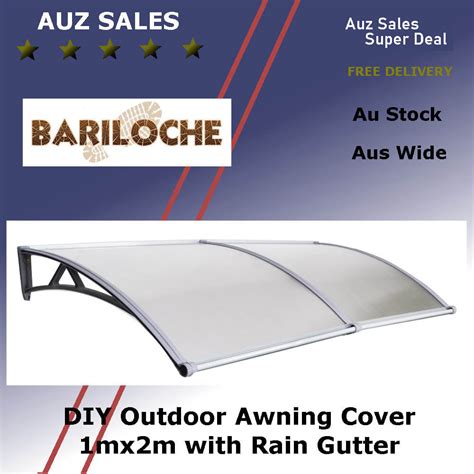 When installing gutters, making sure you have all the right parts is key. DIY Outdoor Awning Cover 1mx2m with Rain Gutter - Auz Sales Online