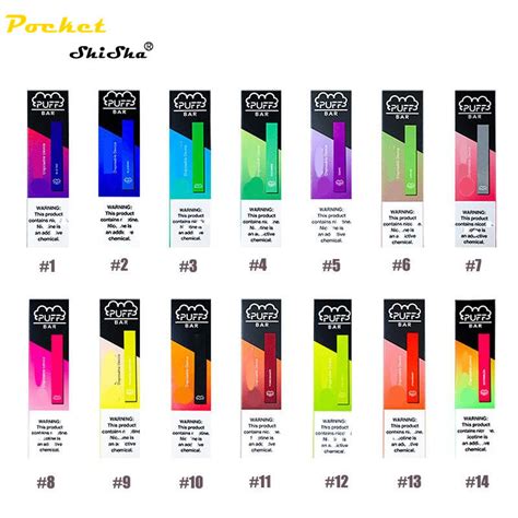 2020 Puff Bar Disposable With All Flavors Puff Bar Vape China Wholesale Disposable Vape Pen