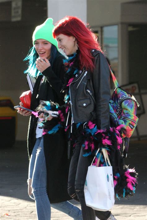 And why would you want anything else? Bella & Dani Thorne Outside a hair salon in Los Angeles ...