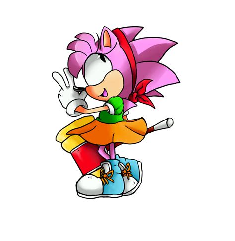 Amy Rose In Sonic 2 Side Art By Artisyone On Deviantart