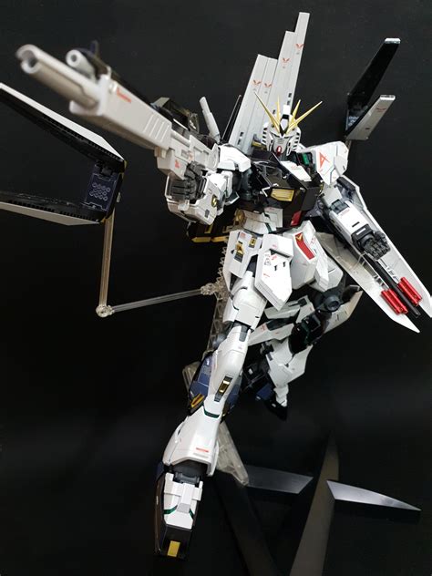 Mg 1100 Nu Gundam Ver Ka Titanium Finish In All Its Glory Now